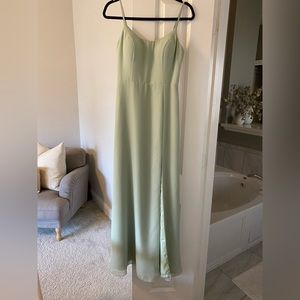 Dusty Safe Azazie Bridesmaid Dress